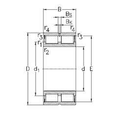 Bearing NNCL49/500-V NKE