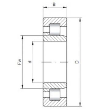 Bearing NJ219 E CX